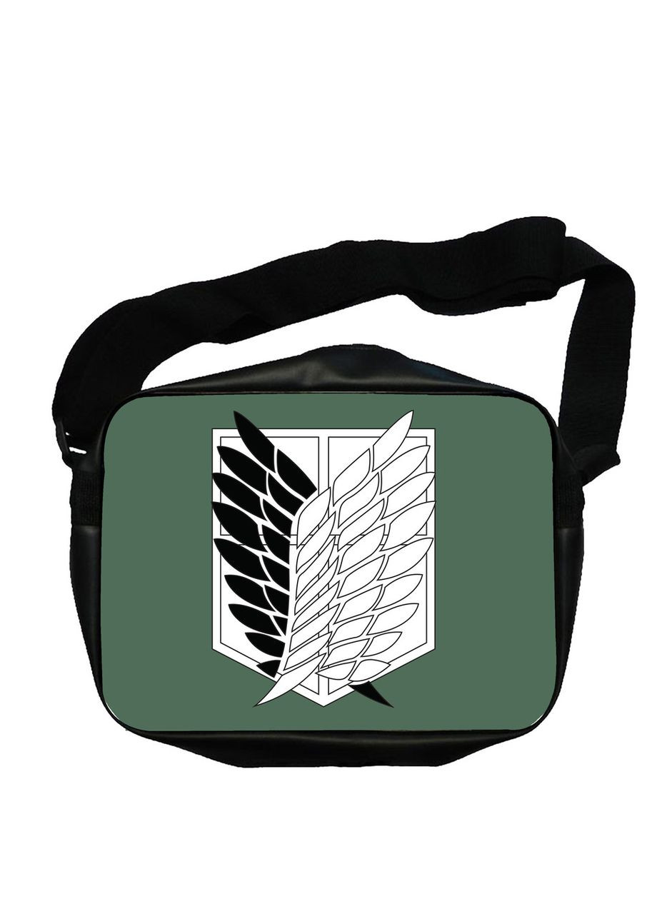 Сумка екошкіра аніме Атака Титанів Attack on Titan двостороння (B0066) No Brand (370189055)