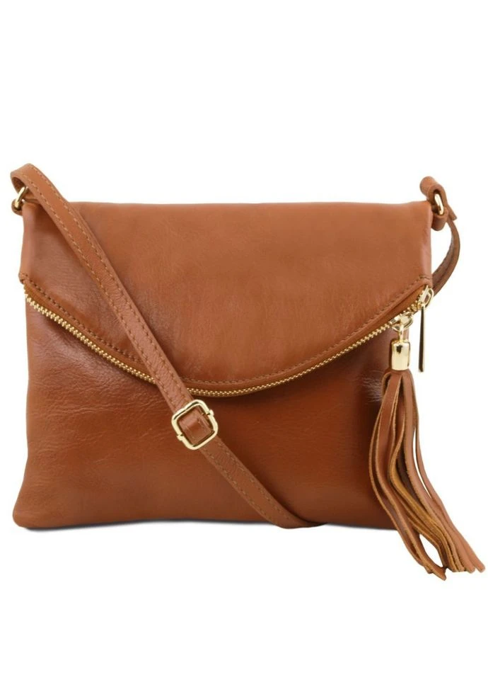 Женская кожаная сумка Tuscany Leather Young Bag TL141153 (Коньяк) No Brand (298808304)