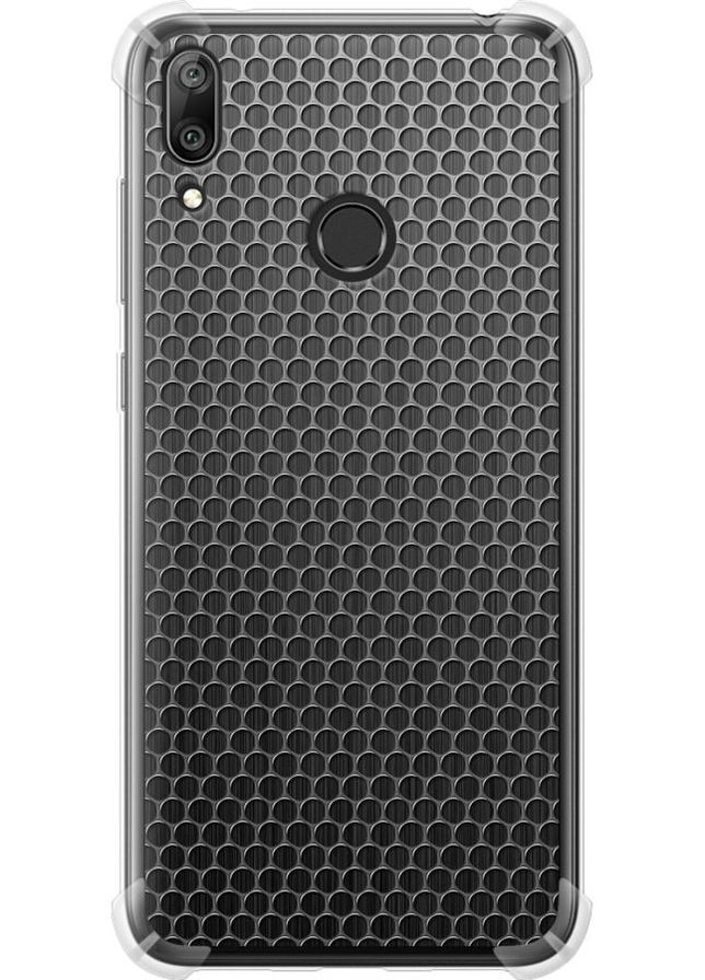 Силіконовий протиударний с посиленими кутами чохол 'Комірки' для Endorphone Huawei Y7 2019 (258485579)