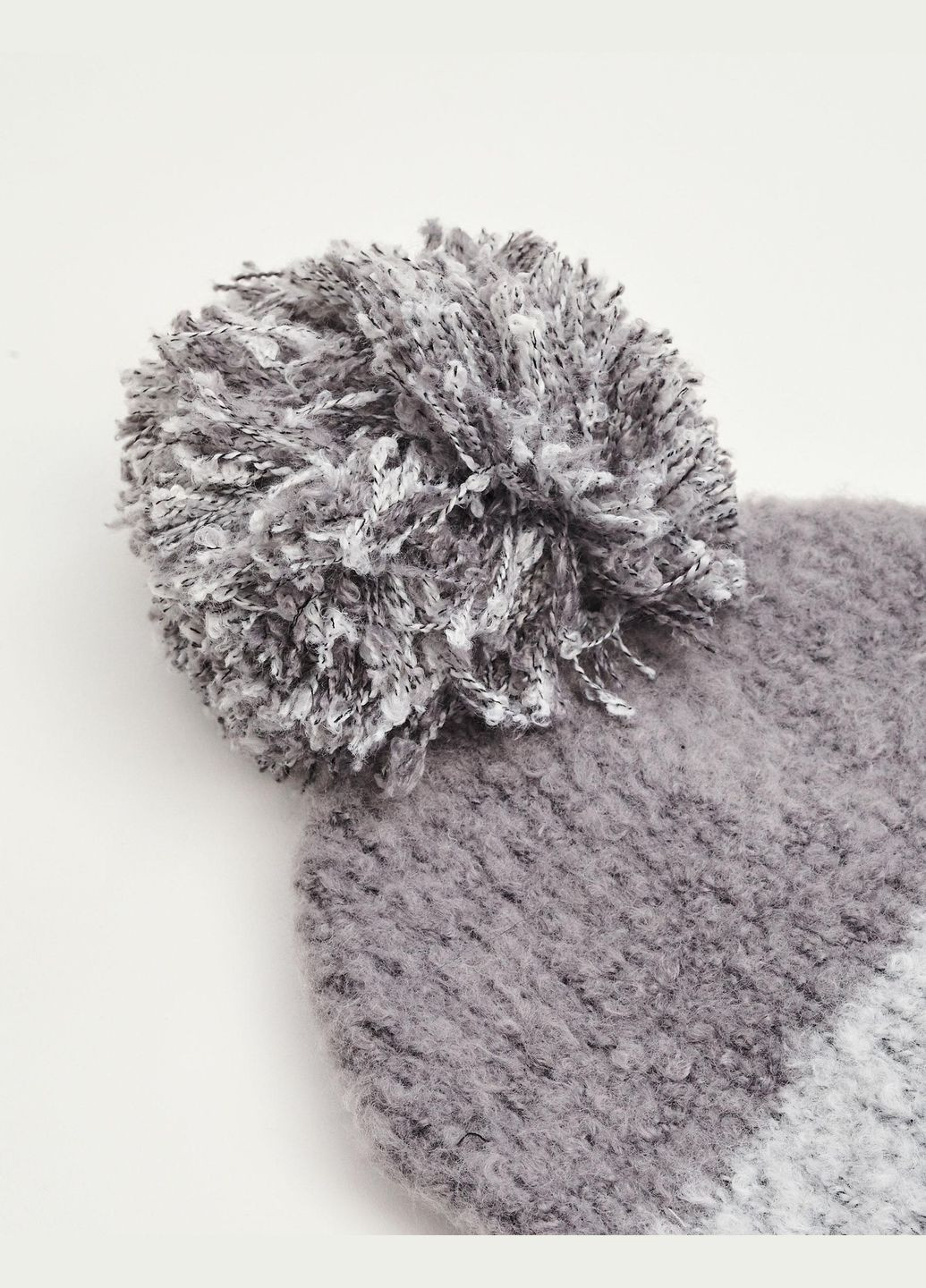 Шапка зима,серый, Pull & Bear (316222268)