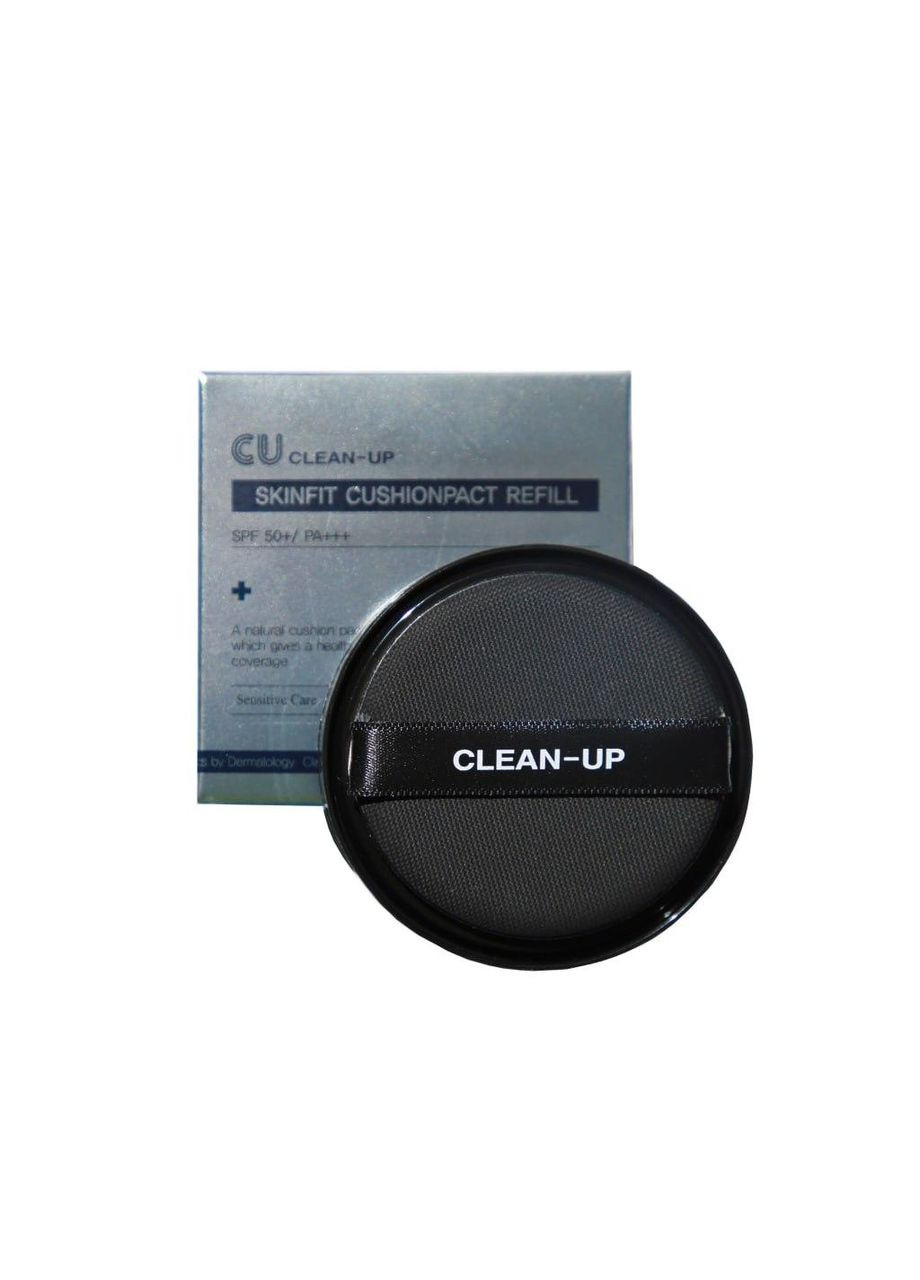 Сменный блок для кушона CLEAN-UP SKINFIT CUSHIONPACT SPF50+/PA+++ REFILL, 23 тонн, 15 гр CUSKIN (296015972)