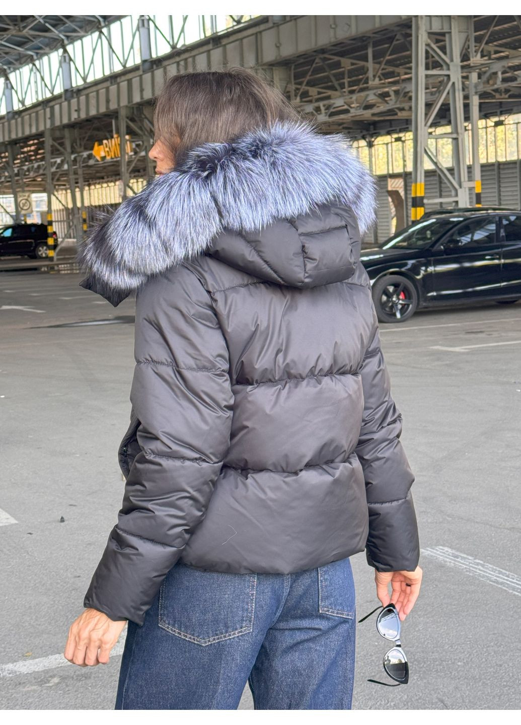 Черный зимний Пуховик Sifurs