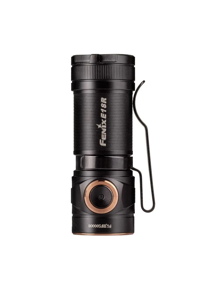 Ліхтар ручний E18R Cree XP-L HI LED, 750 люмен, IP68, 5 режимів, магнітна зарядка, зелений, 33.3 г Fenix (396647088)
