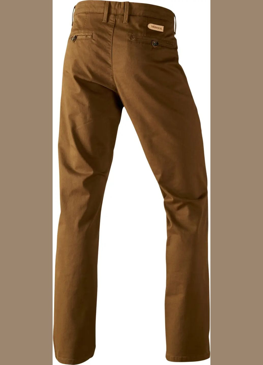 Оливковые демисезонные брюки No Brand