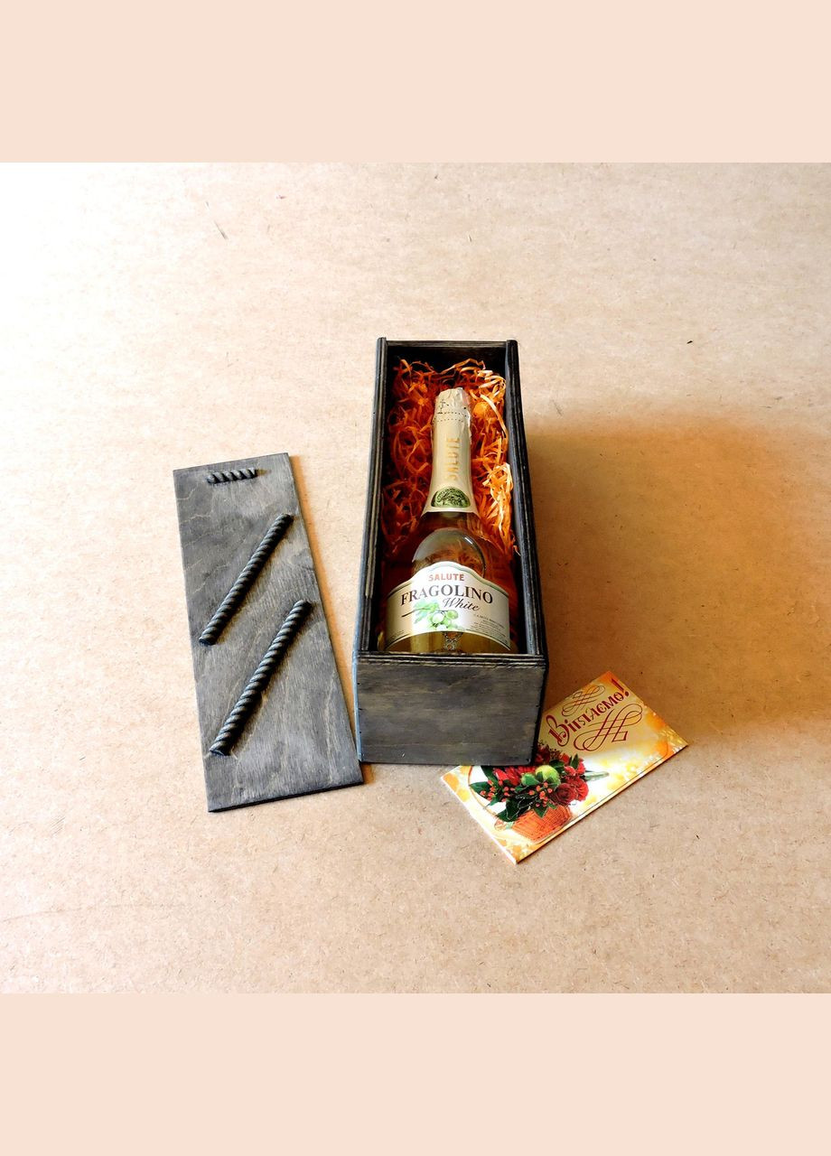 Подарункова коробка з дерева Палермо тип Г моріон (ПДУ-040405) No Brand (328910480)