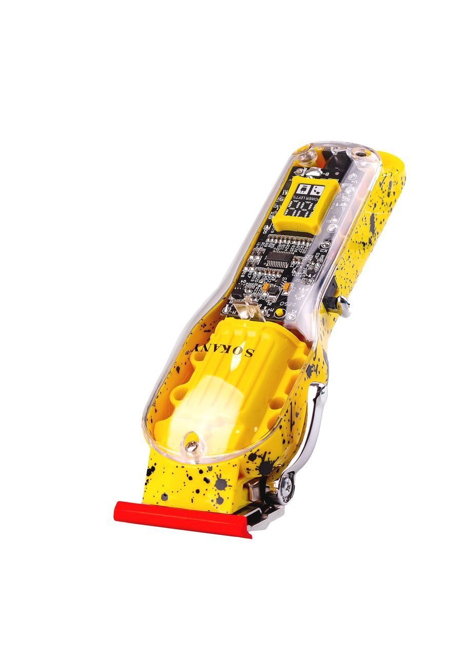 Машинка для стрижки волос Sokany аккумуляторная с 8 насадками для парикмахеров и домашних пользователей. ProDobro (364191129)