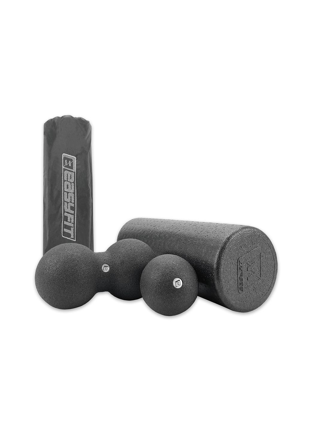 Набір для масажу MioSet-XL (2 м'ячика+ролик) (A-022302) EasyFit (327091640)