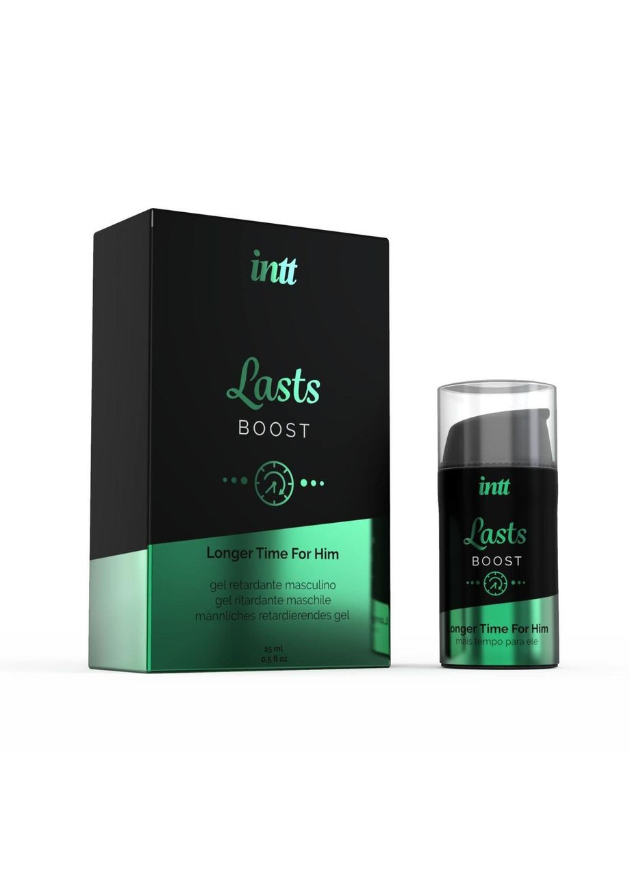 Пролонгатор для мужчин Intt Lasts (15 мл) с экстрактом гвоздики и мяты Том.М (367723176)