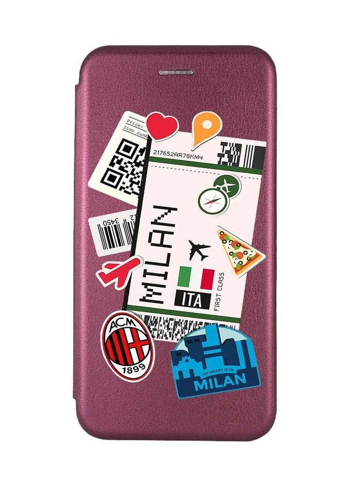 Чехол-книжка с рисунком на Xiaomi Redmi 14C / Poco C75 Путешествия. Италия (принт 325) Creative (355407418)