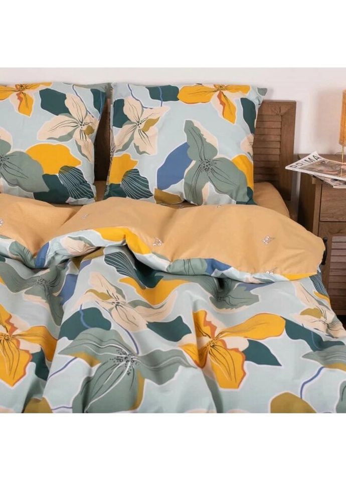 Постільна білизна сімейна Ранфорс 23228-S 210х143х2 см Viluta (327792084)