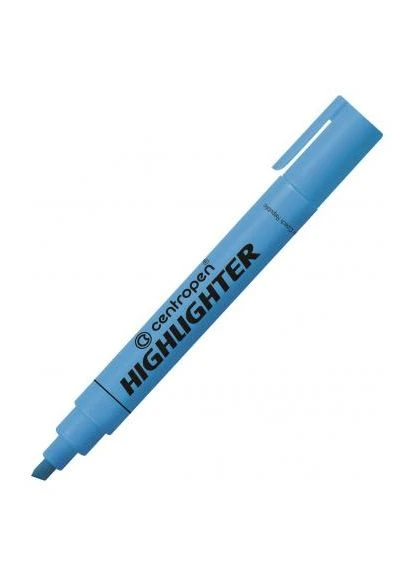 Маркер Fax 8852 1-4,6 мм, chisel tip, blue (8852/03) Centropen Fax 8852 1-4, 6 мм, chisel tip, blue (401196674)