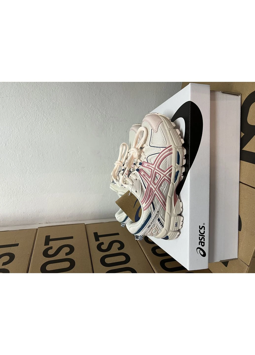 Білі літні кросівки asics gel-kahana 8 white/pipremium асікс гель кахано 8 No Brand
