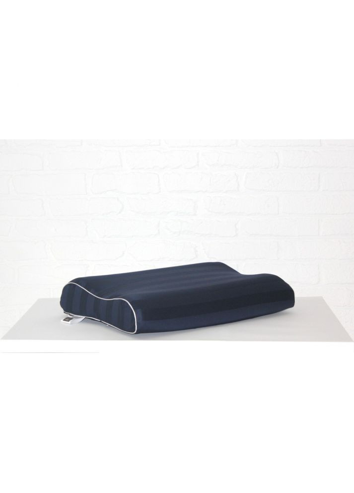 Подушка ортопедическая 6006 Noble stripe Blue sea 58х40х10.5 (m35819) Mirson ортопедична 6006 Noble stripe Blue sea 58х40х10.5 (377784288)