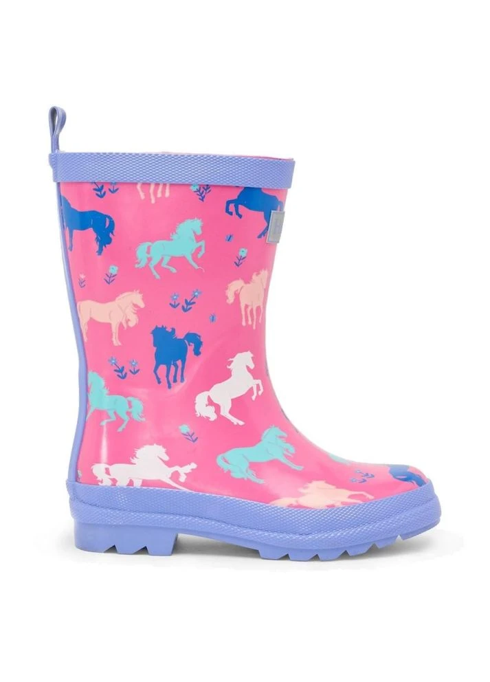 Малиновые сапоги резиновые painted pasture s21ppk1366 Hatley