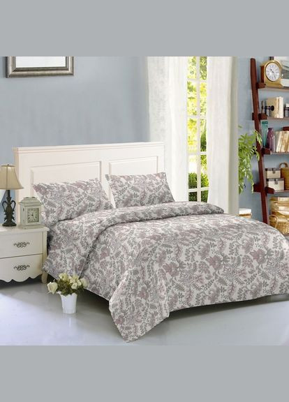 Комплект постільної білизни Двоспальний 180х220 см Borocco Soho (306714052)