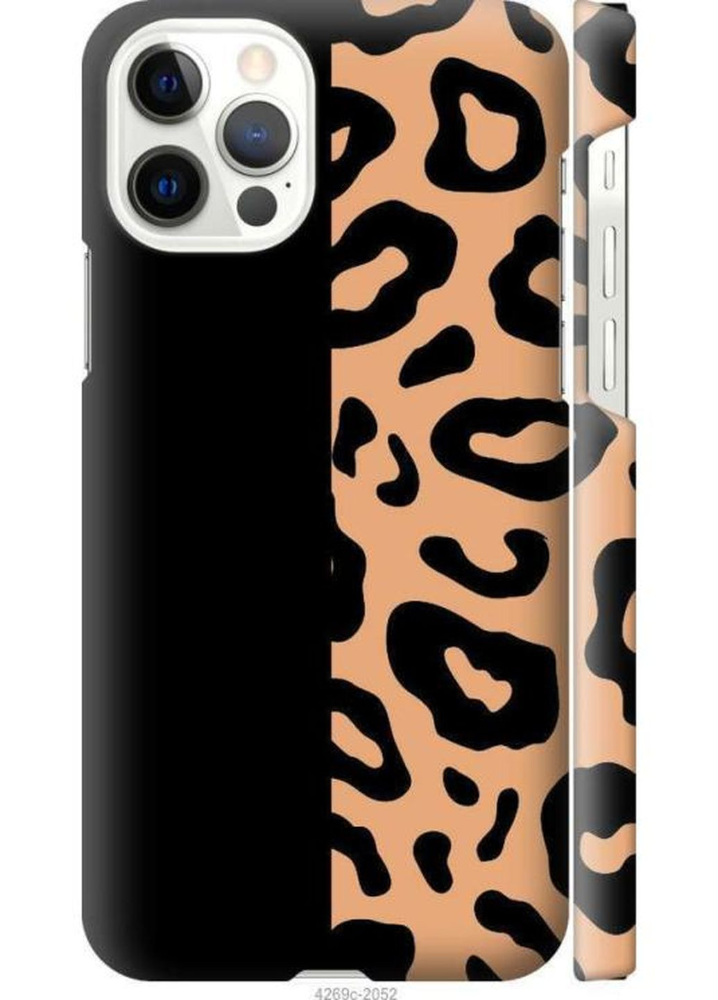 Чехол на iPhone 12 Pro Пятна леопарда MMC (260951387)