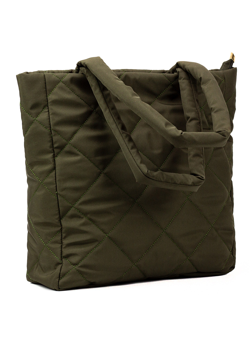 Жіноча сумка шопер з довгими ручками, зелена Corze tr1002 (260026870)
