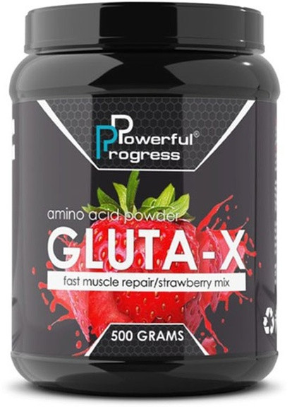 Gluta Х 500 g /50 servings/ Strawberry Powerful Progress (256724701)