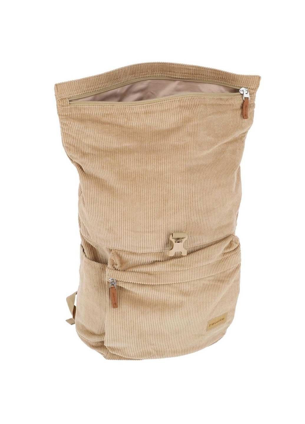 Женсий тканевый рюкзак Cord Beige TL096410-40 Travelite (262523321)