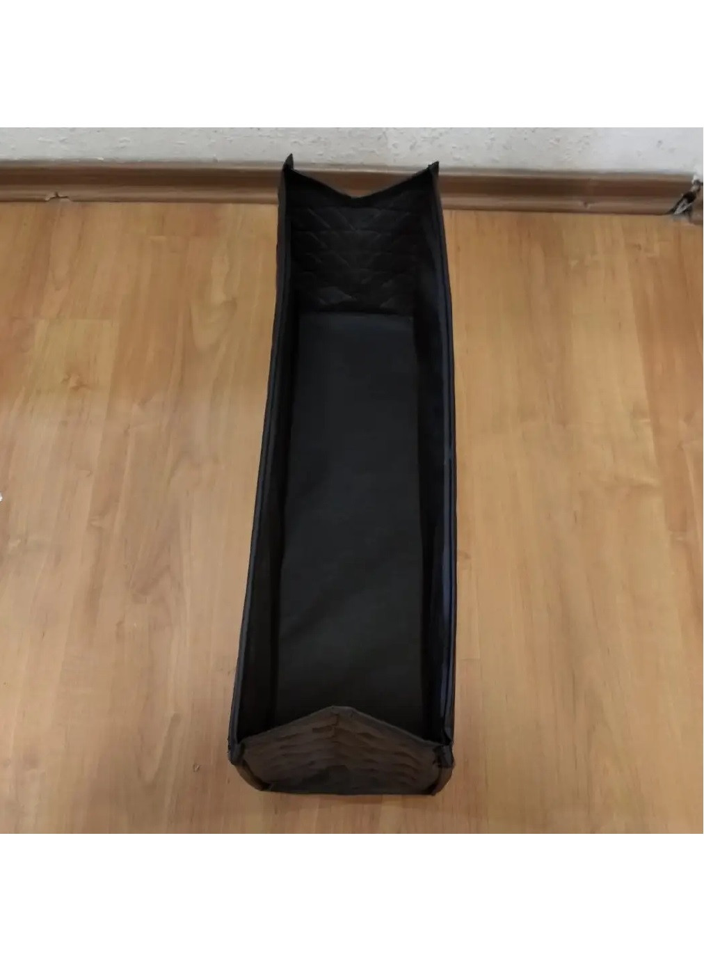 Органайзер короб бокс сумка без кришки в багажник машину автомобіль екошкіра 50х25х15 см (475972-Prob) Чорний Unbranded (275332310)
