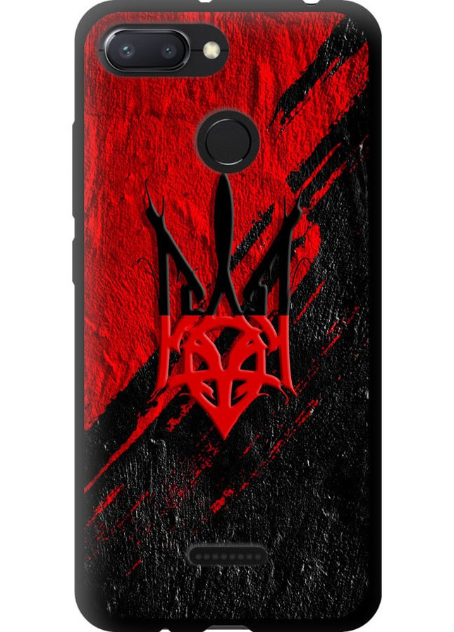 TPU чорний чохол 'Герб v4' для Endorphone Xiaomi Redmi 6 (257903413)