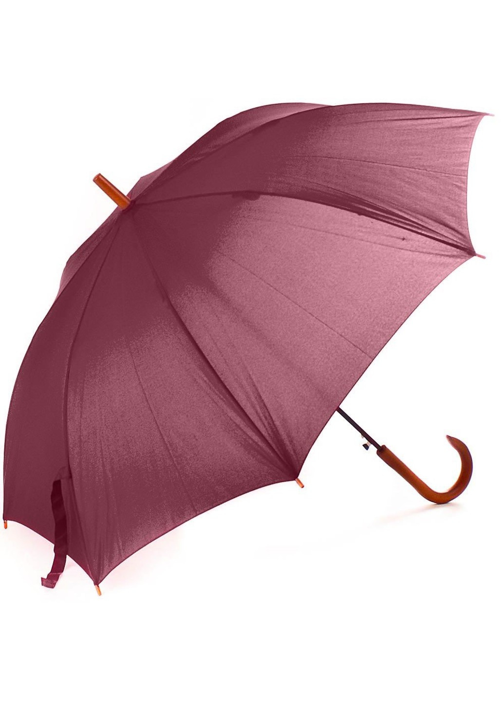 Зонт-трость женский полуавтомат красный FARE (262976096)