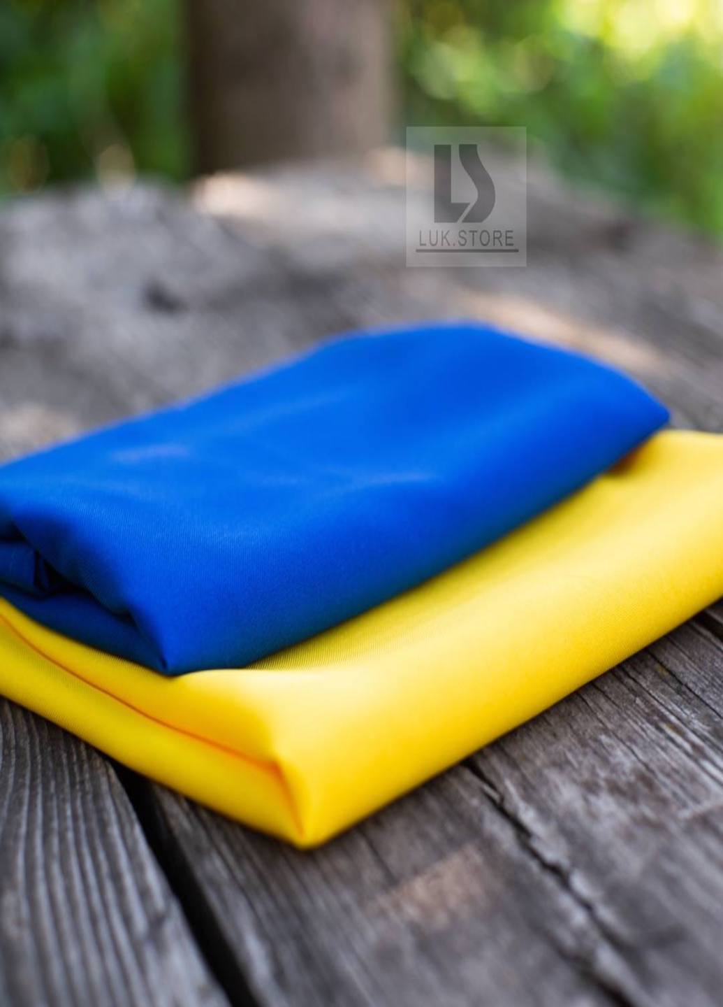 Государственный уличный флаг Украины габардин с карманом под флагшток KARMA (260766332)