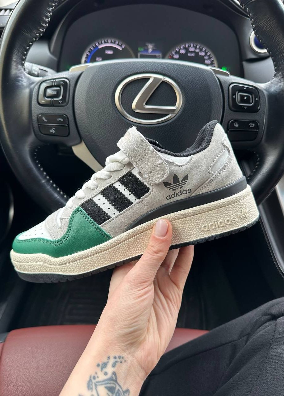 Кросівки репліка Forum Green Vakko сірі демісезони (265913098)