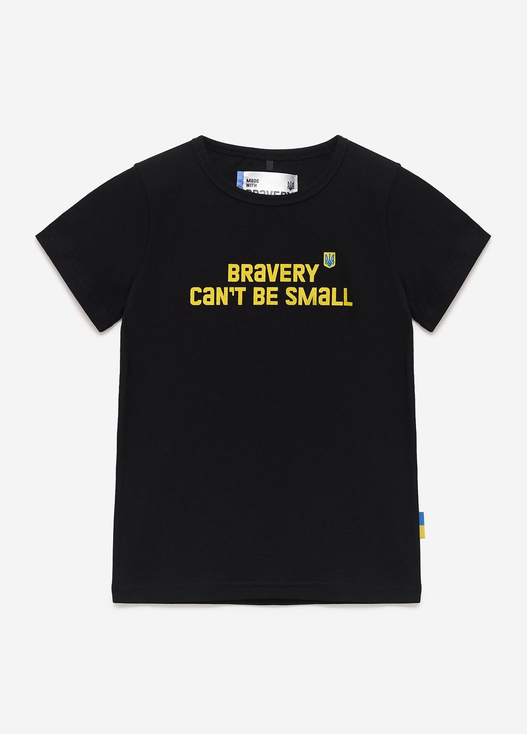 Чорна демісезонна футболка original дит чорн Bravery