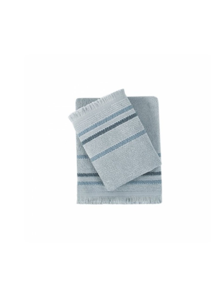 Irya полотенце - integra corewell mavi голубой 70*140 орнамент голубой производство - Турция