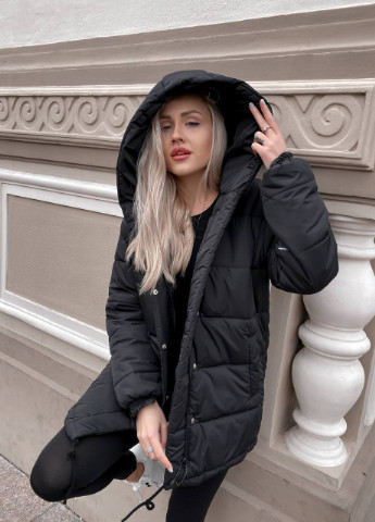 Черная куртка женская длинная страшная popluzhnaya