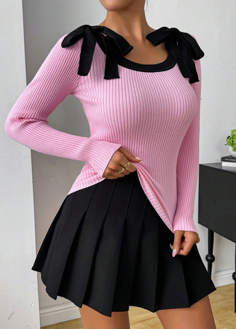 Рожевий демісезонний джемпер джемпер SHEIN