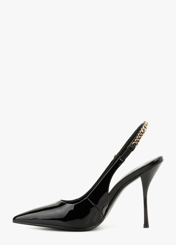 Le'BERDES Туфлі слінгбекі чорний з натуральна шкіра, україна — літо (322646268)