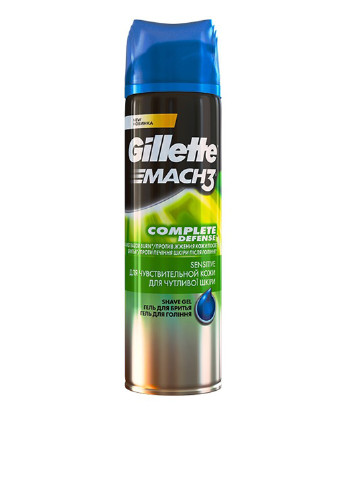 Гель для гоління Mach 3 Sensitive, 200 мл Gillette (8641513)
