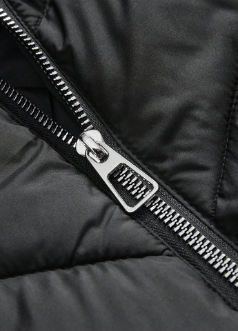 Черная зимняя куртка SHEIN