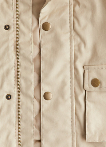 Бежева демісезонна куртка H&M