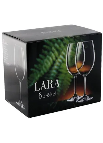 Набір бокалів для вина Lara 40415/450 6 шт 450 мл Bohemia (254859864)