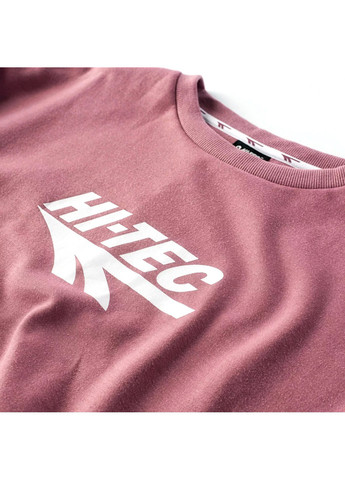 Свитшот Hi-Tec - Прямой крой логотип розовый спортивный полиэстер - (258604181)