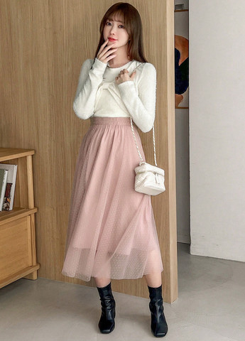 Молочний демісезонний комплект (лонгслів, топ) FRIFUL