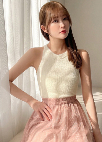 Молочний демісезонний комплект (лонгслів, топ) FRIFUL