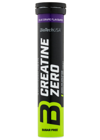 Креатин Creatine Zero Effervescent 18 tabs (Blue Grape) Biotech (254661269)