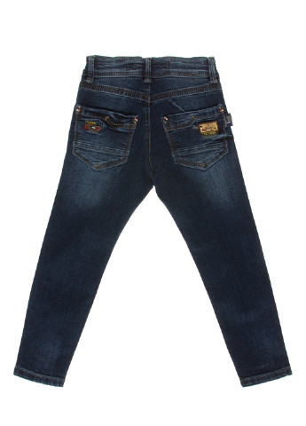 Синие демисезонные со средней талией джинсы Ayugi