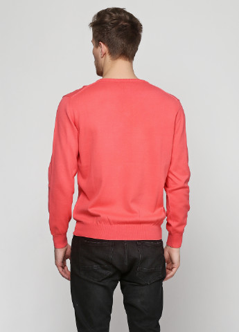 Коралловый демисезонный пуловер пуловер Barbieri