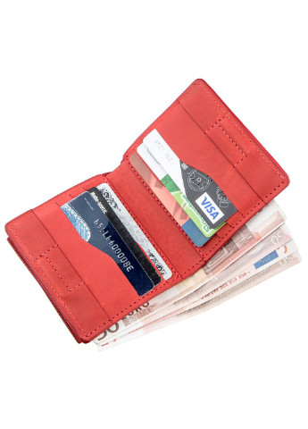 Жіночий шкіряний гаманець 9,5х10х2 см Grande Pelle (252131873)