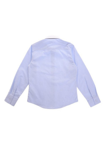 Голубой кэжуал рубашка Pinetti с длинным рукавом