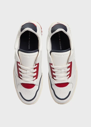 Белые всесезонные кроссовки Tommy Hilfiger