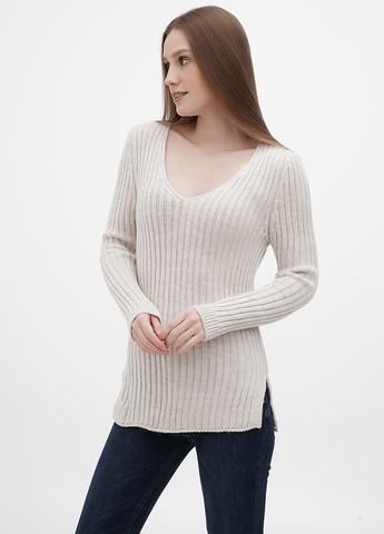 Светло-бежевый демисезонный пуловер пуловер Boohoo