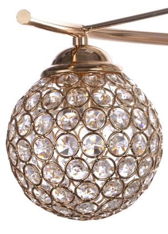 Люстра молекула для натяжної стелі кришталева куля BR-01 381S/3 E14 G Brille (253886333)