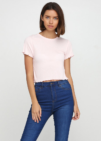 Розовая летняя футболка Asos