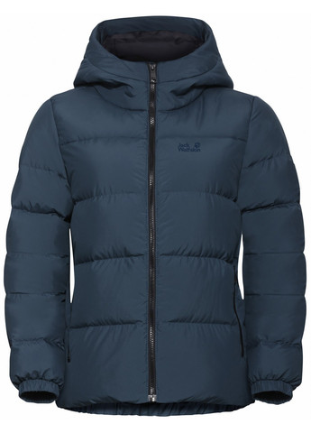 Темно-синий зимний Пуховик Jack Wolfskin